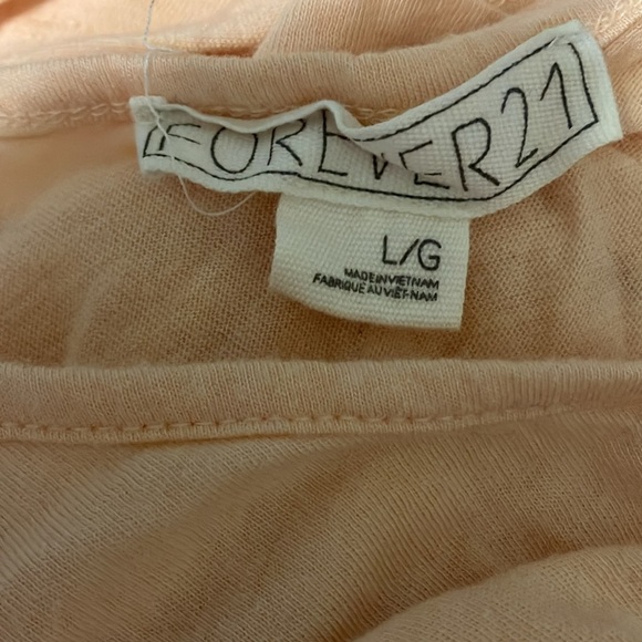 Forever 21 Sleeveless Crop Top Size Large Preloved - Picture 4 of 5